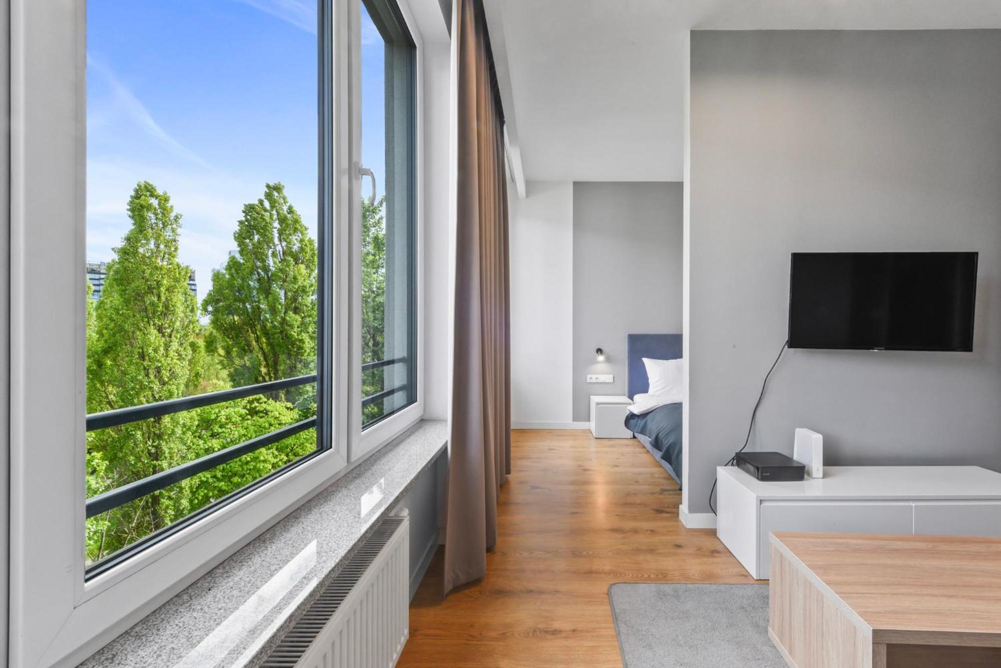 Rentplanet - Apartament Slawinska 华沙 外观 照片