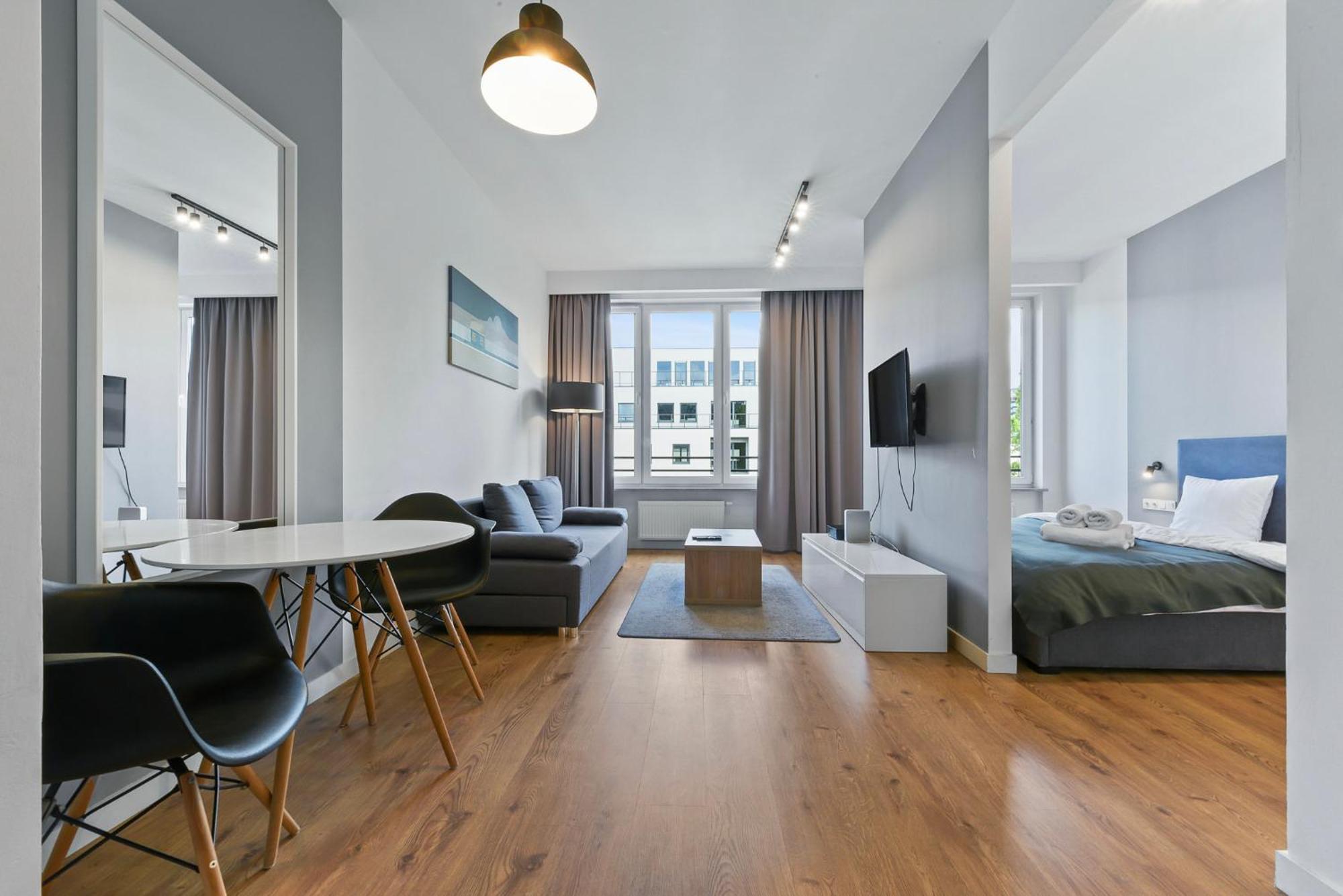 Rentplanet - Apartament Slawinska 华沙 外观 照片